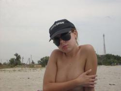 Teen on nudist beach holiday amateur set  11/29
