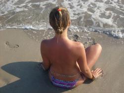 Teen on nudist beach holiday amateur set  18/29