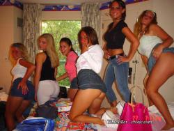Young drunk girls at student party 29 31/50