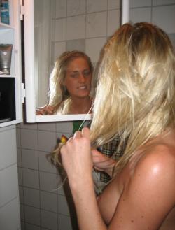 Blond norwegian girl with big boobs 12/24