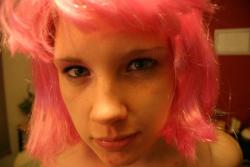 Bernie - pink wig(6 pics)