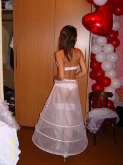 Russian amateur girl serie 289 - bride 1/10
