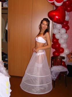 Russian amateur girl serie 289 - bride 2/10