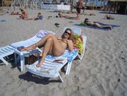 Russian amateur girl serie 264 - beach 7/12