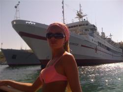 Russian amateur girl serie 261 - beach 1/27