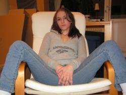 Teen girl in tight jeans  1/41