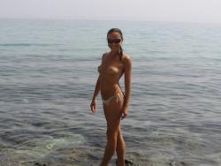 Milena in alanya turkey beach 2/46