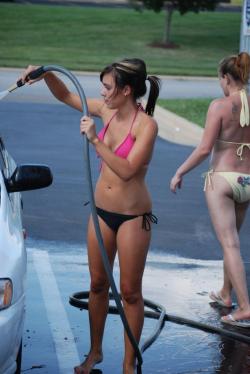More bikini car wash hotties  22/30