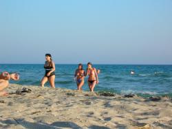 Russian and ukrainian girls on beach kazantip 7/116