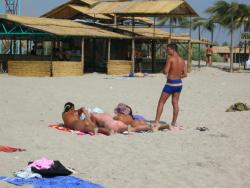 Russian and ukrainian girls on beach kazantip 39/116