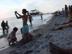 Russian and ukrainian girls on beach kazantip 61/116
