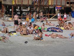 Russian and ukrainian girls on beach kazantip 68/116