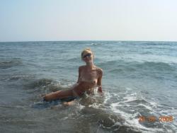 Russian and ukrainian girls on beach kazantip 110/116