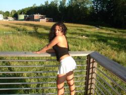 Latina posing outdoors 56/66