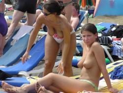 Amateurs on the topless beach 7/20