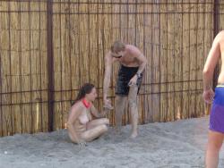 Couple fucking at nude beach 14/14