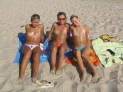 3 teens on the beach  28/35