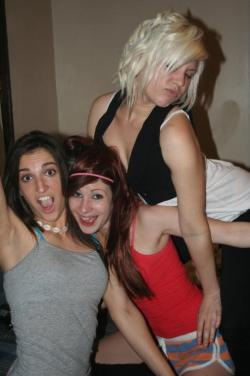 Drunk emo bailys girls nite bra n panty party 11/50