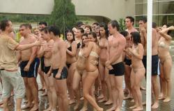 College initiations: water games. part 4 37/48