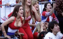 Paraguay  football fan larissa riquelme 9/14