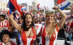 Paraguay  football fan larissa riquelme 10/14