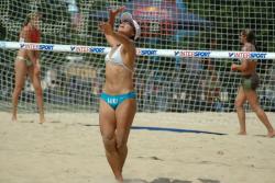 Hot sexy beach volleyball girls in bikinis 14/28