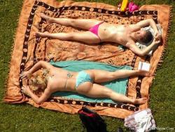 The best topless girl  on beach  12/17