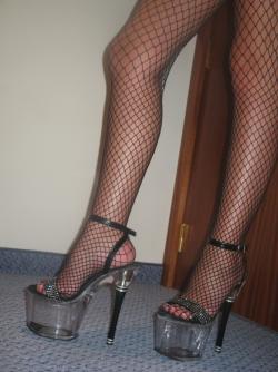 Fishnets an high heels  12/67