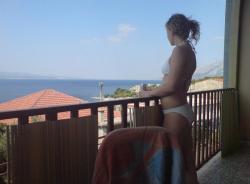 Nice girlfriend on vacation in croatia  2/15