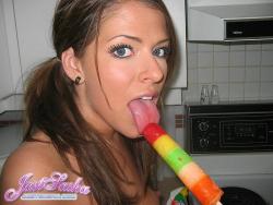 Sexy with popsicle 7/16