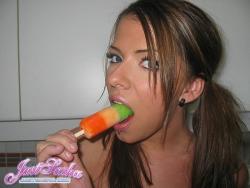 Sexy with popsicle 12/16