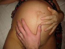 Amateur beauty pregnant  wife 27/32