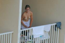 Voyeur shots on hotel balcony 3/6