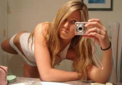 Sexy blonde teen selfshot  59/129