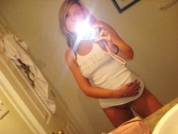 Sexy blonde teen selfshot  60/129