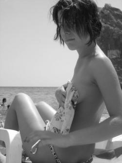 At the beach nudsim  19/49