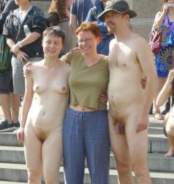 Sexy naked girl on public  19/20