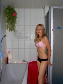 Russian blonde with small tits 33/59