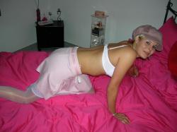 Nice young blonde girl pose in underwear 19/64