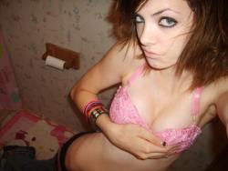 Sexy selfpics emo teen  2/11