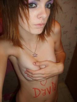 Sexy selfpics emo teen  7/11