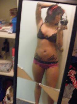 Selfshots - tatooed peacock(20 pics)