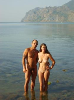 Nudist couple, young lovers fkk 11/23