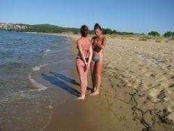 Couples in vacation - bulgarian beach 2/22