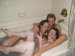 Drunk college girl in bathtube 11/21