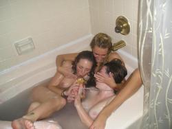 Drunk college girl in bathtube 10/21