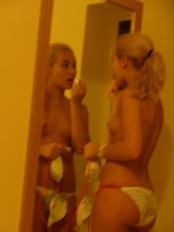 Sexy blonde and her pics from beach and hotelroom 55/147