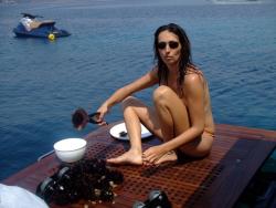 Vacation on yacht with sexy girl 14/49