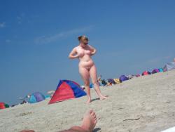 Beach flashing - nude in public beach - 13 44/59