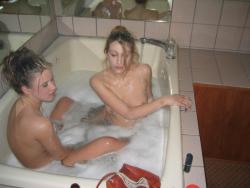 Lesbians shave each other 59/76